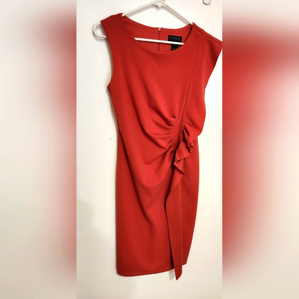 Enfocus Studio coral dress, Size 8